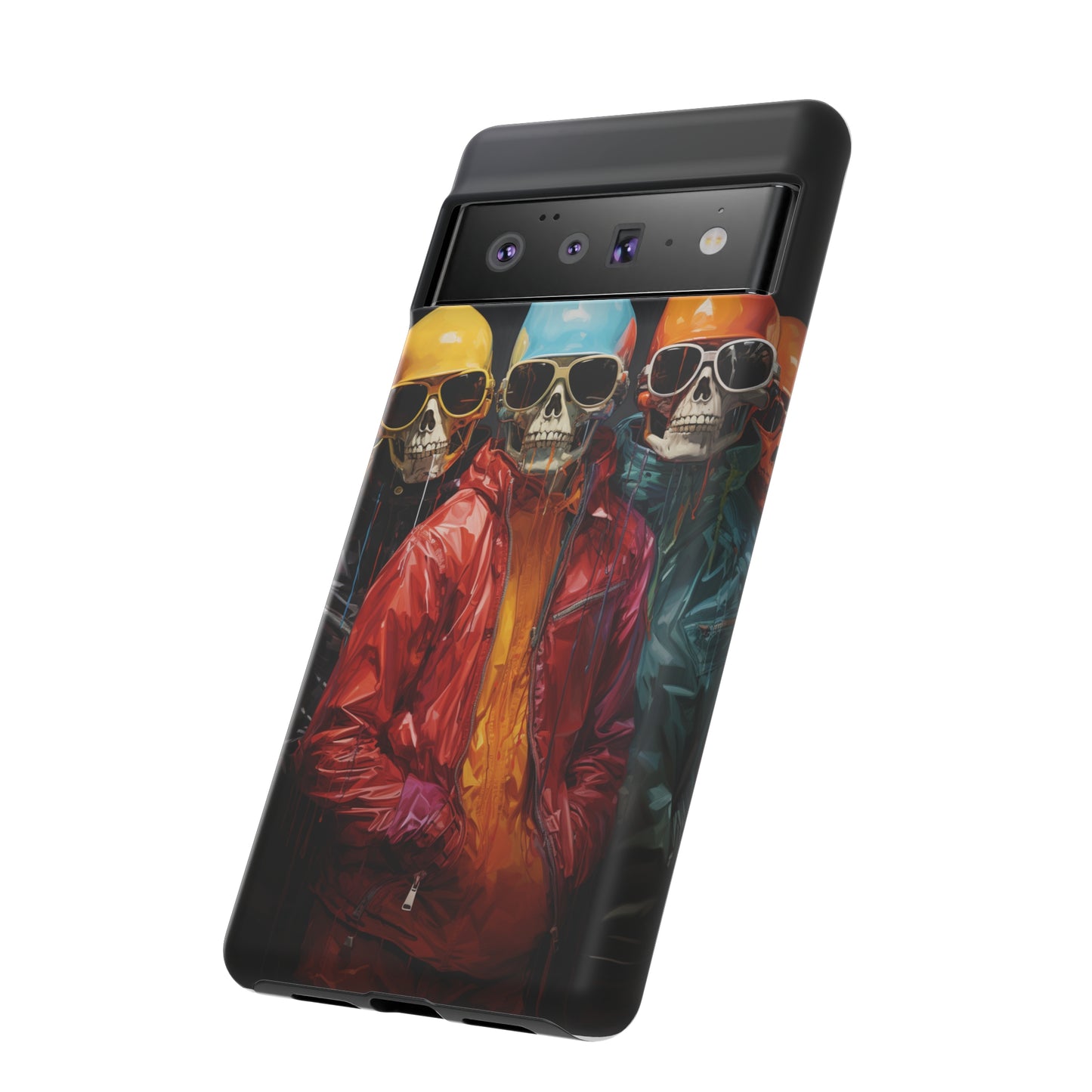 Hipster Skeletons | Halloween | Painting | Spooky | Phone Case | iPhone | Pixel | Samsung