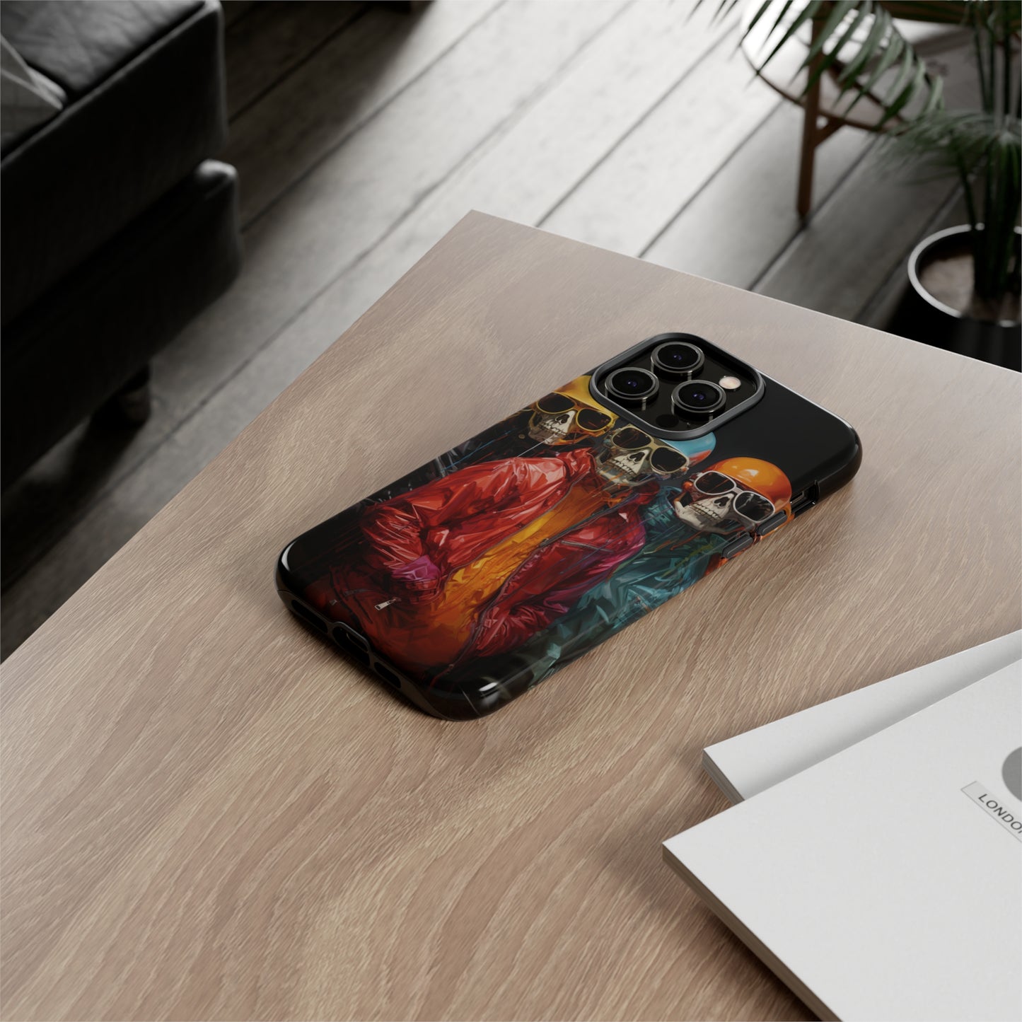 Hipster Skeletons | Halloween | Painting | Spooky | Phone Case | iPhone | Pixel | Samsung