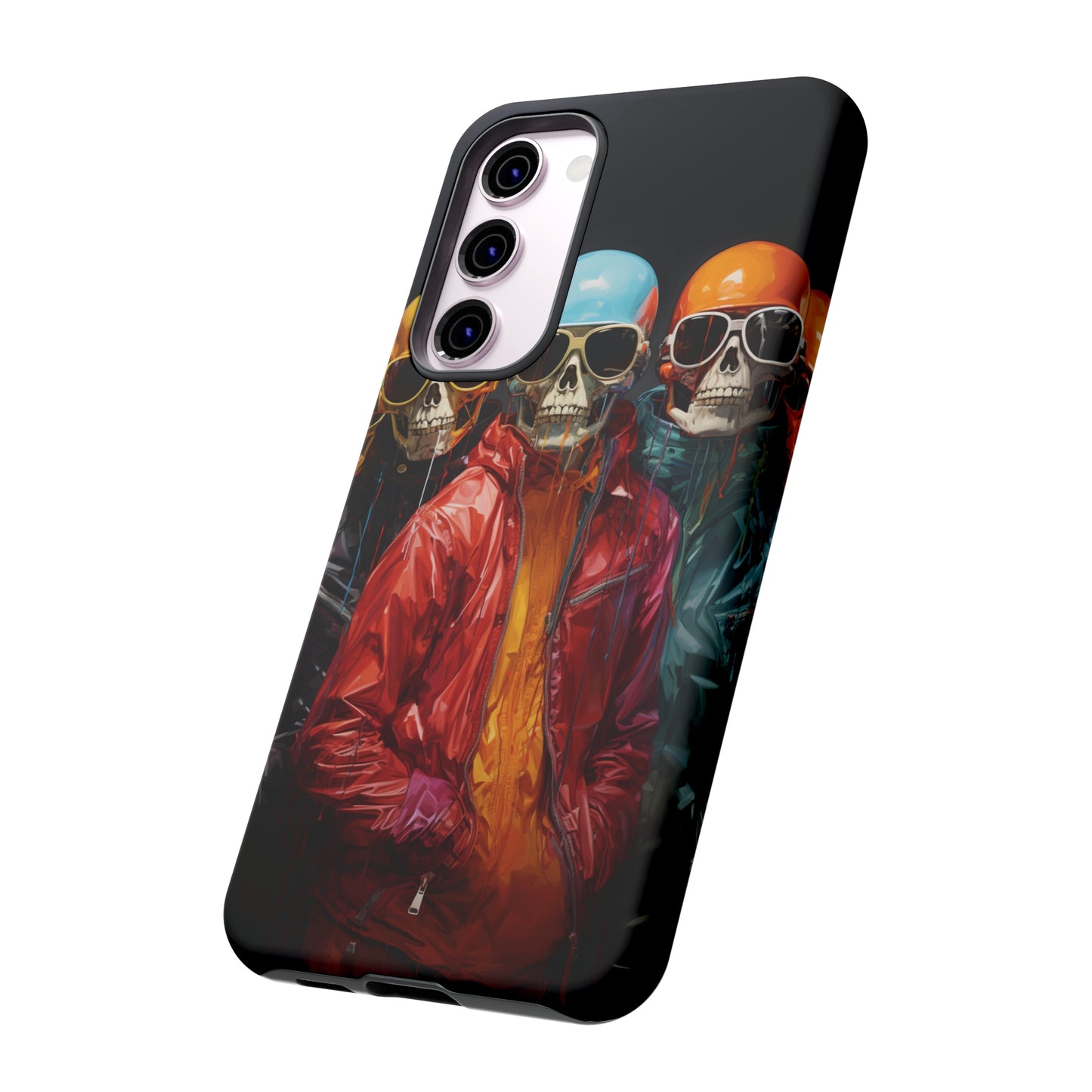 Hipster Skeletons | Halloween | Painting | Spooky | Phone Case | iPhone | Pixel | Samsung