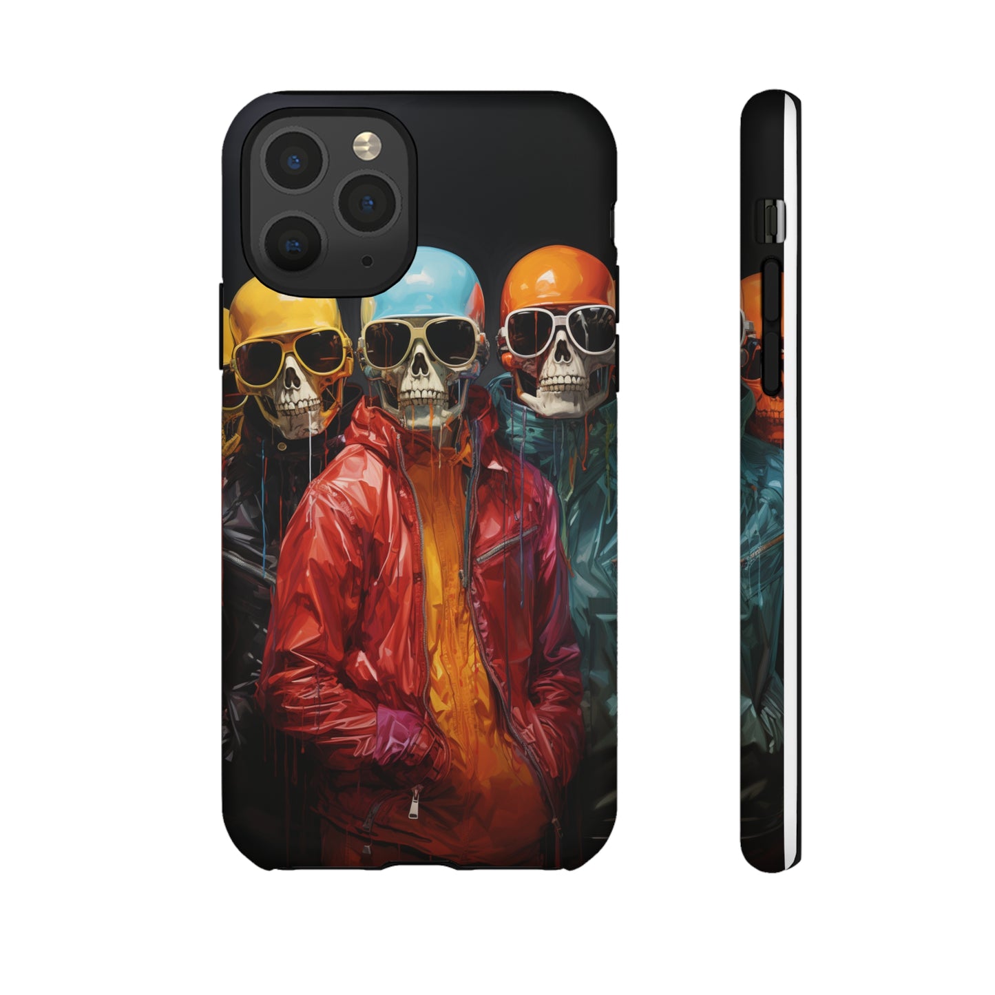 Hipster Skeletons | Halloween | Painting | Spooky | Phone Case | iPhone | Pixel | Samsung