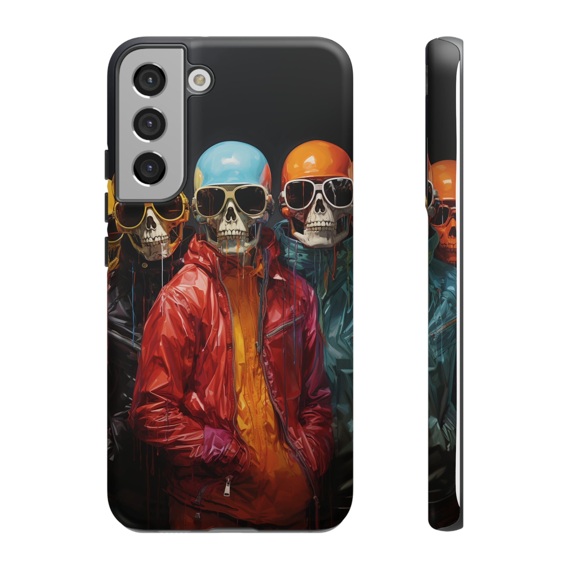 Hipster Skeletons | Halloween | Painting | Spooky | Phone Case | iPhone | Pixel | Samsung