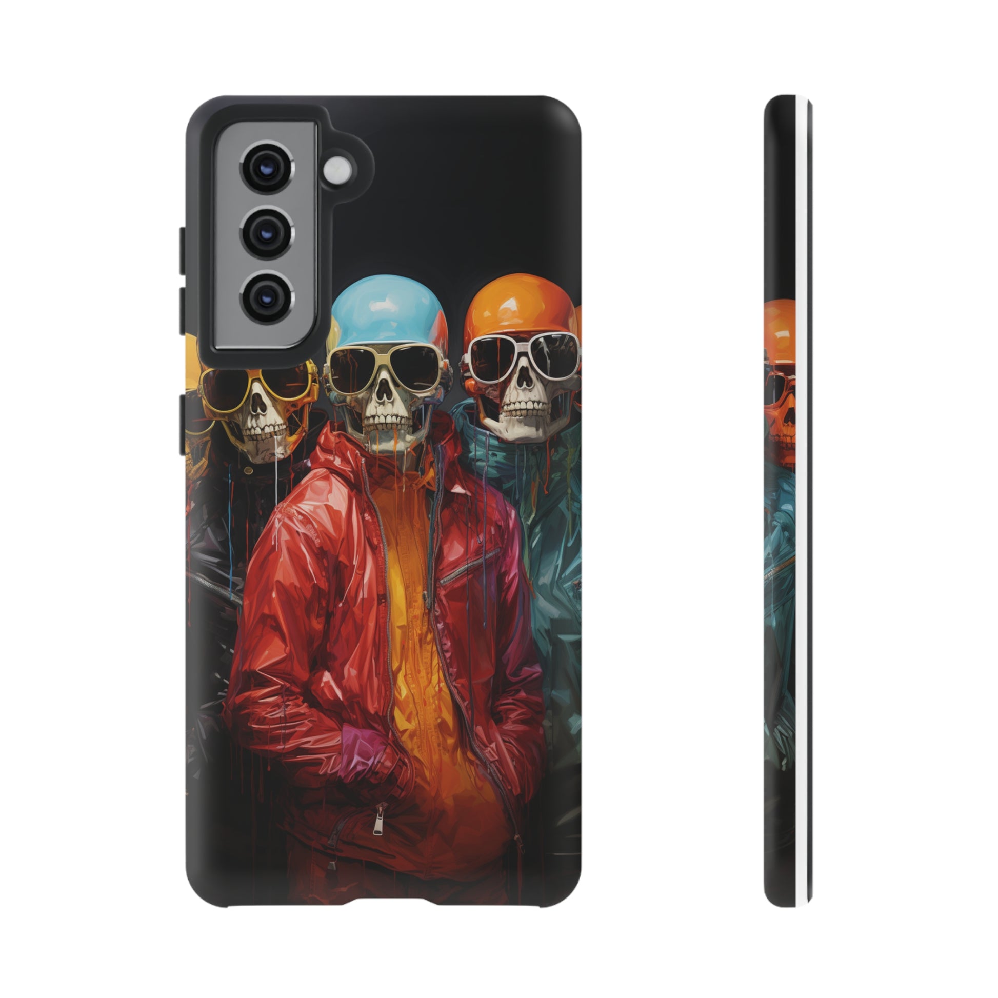 Hipster Skeletons | Halloween | Painting | Spooky | Phone Case | iPhone | Pixel | Samsung