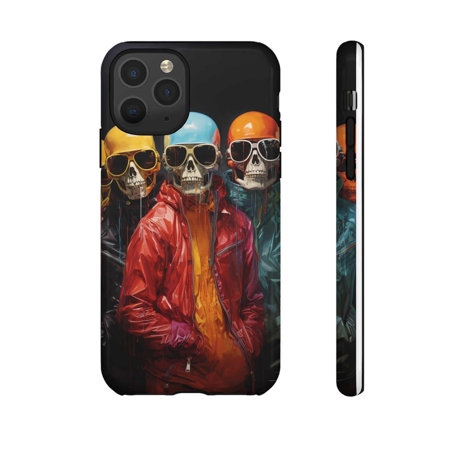 Hipster Skeletons | Halloween | Painting | Spooky | Phone Case | iPhone | Pixel | Samsung