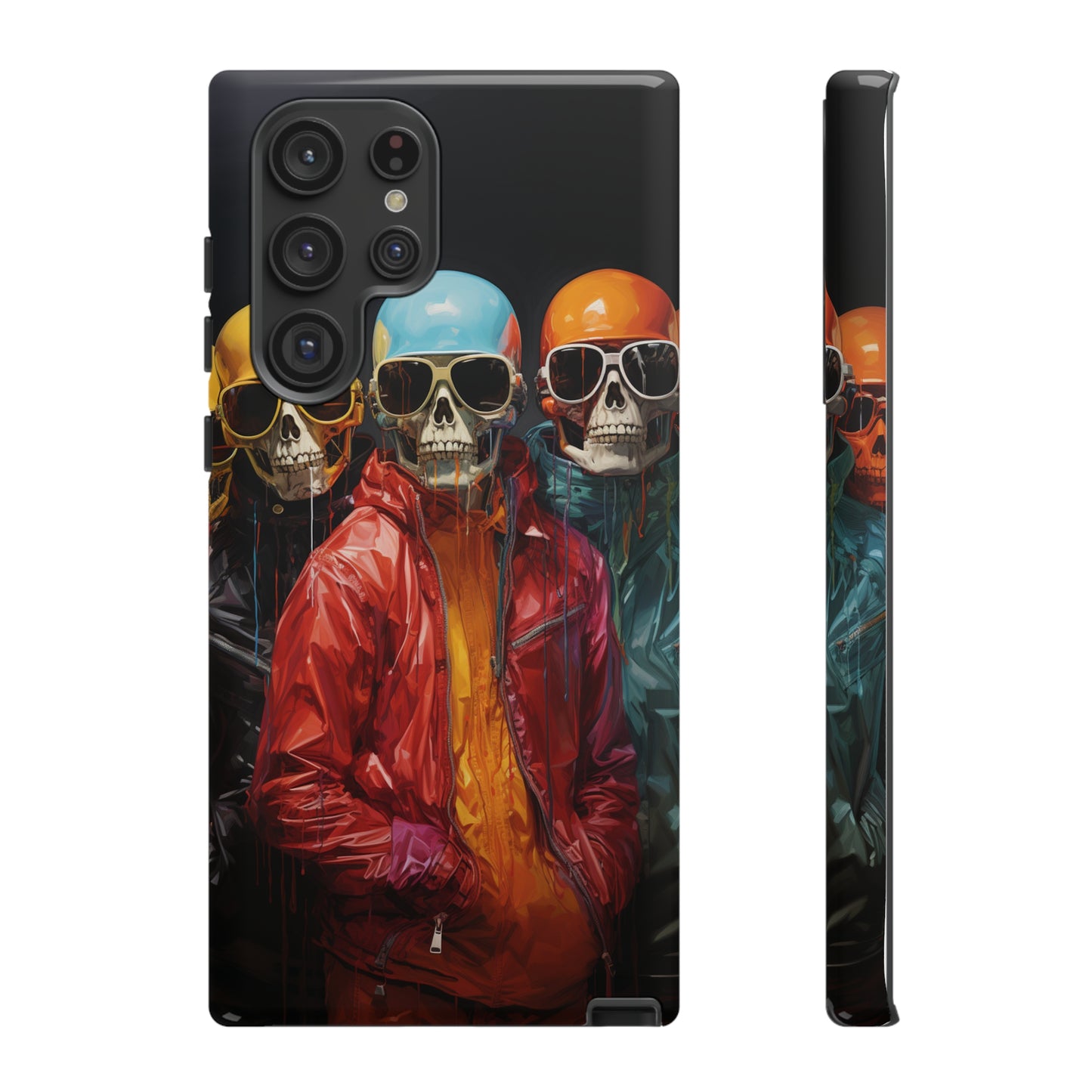 Hipster Skeletons | Halloween | Painting | Spooky | Phone Case | iPhone | Pixel | Samsung