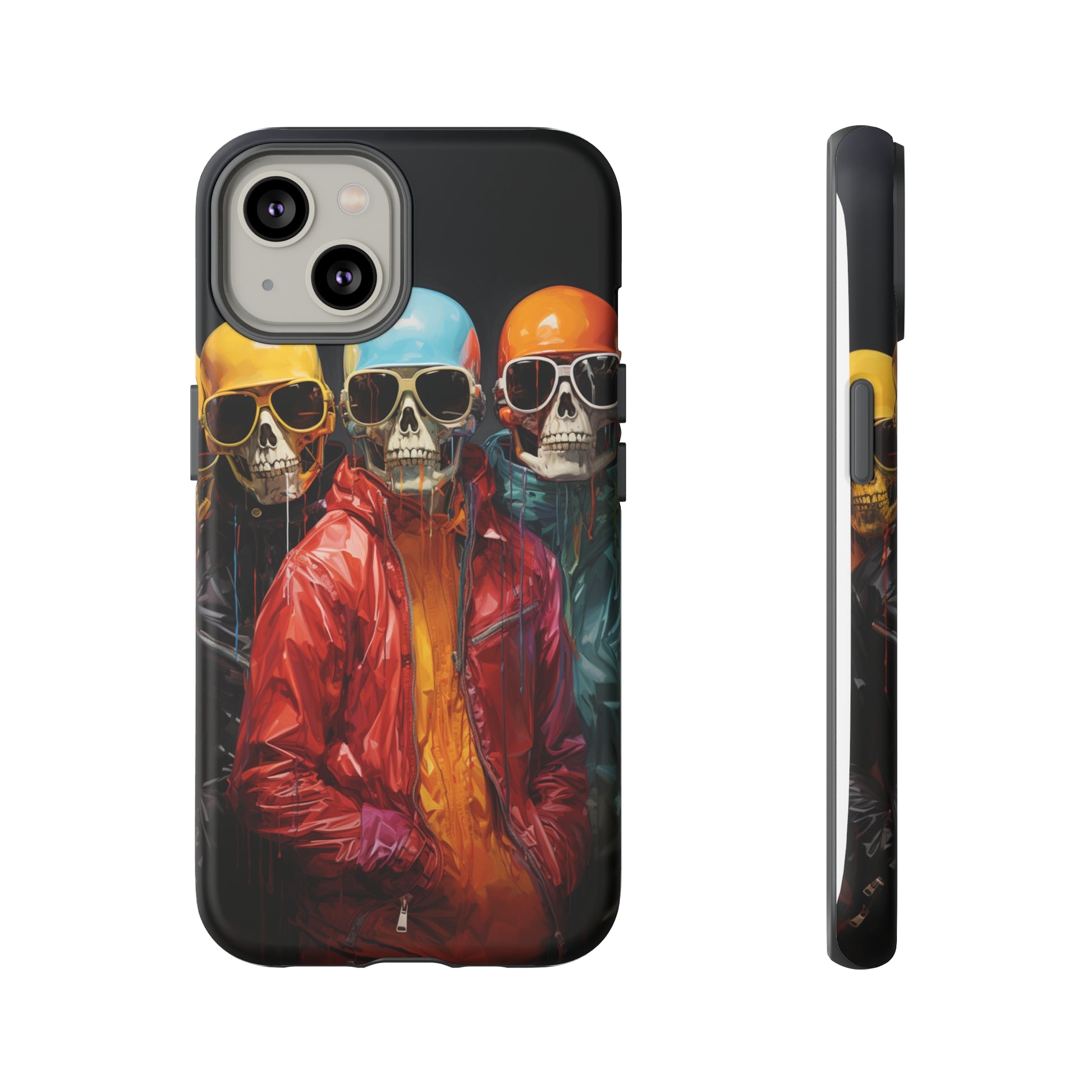 Hipster Skeletons | Halloween | Painting | Spooky | Phone Case | iPhone | Pixel | Samsung