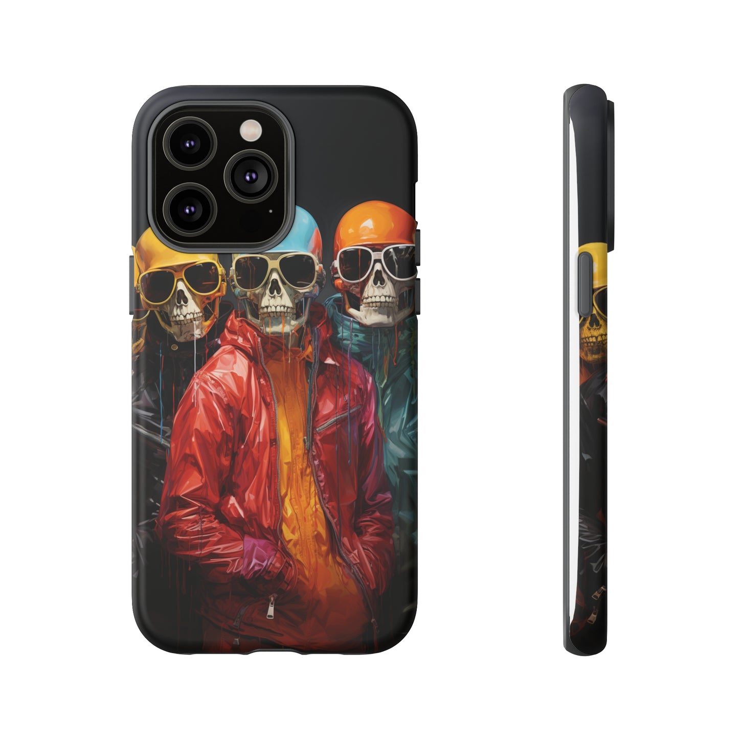 Hipster Skeletons | Halloween | Painting | Spooky | Phone Case | iPhone | Pixel | Samsung
