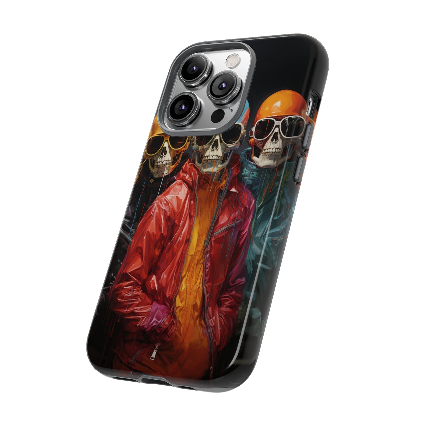 Hipster Skeletons | Halloween | Painting | Spooky | Phone Case | iPhone | Pixel | Samsung