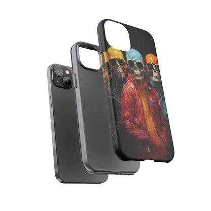 Hipster Skeletons | Halloween | Painting | Spooky | Phone Case | iPhone | Pixel | Samsung