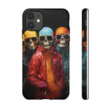 Hipster Skeletons | Halloween | Painting | Spooky | Phone Case | iPhone | Pixel | Samsung