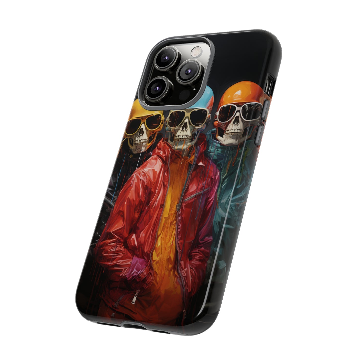 Hipster Skeletons | Halloween | Painting | Spooky | Phone Case | iPhone | Pixel | Samsung