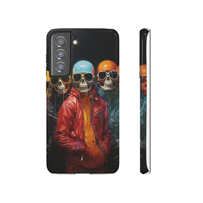 Hipster Skeletons | Halloween | Painting | Spooky | Phone Case | iPhone | Pixel | Samsung