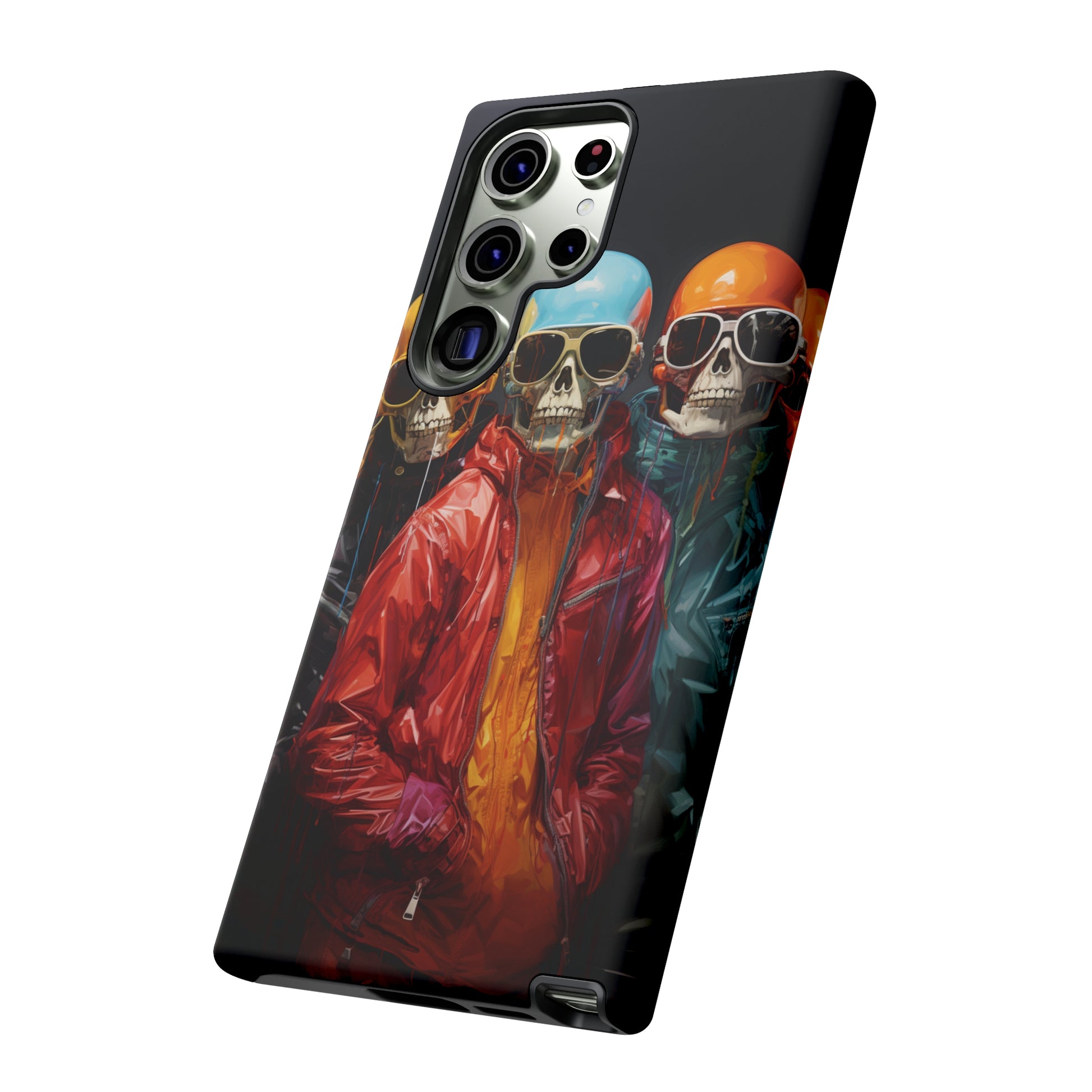 Hipster Skeletons | Halloween | Painting | Spooky | Phone Case | iPhone | Pixel | Samsung