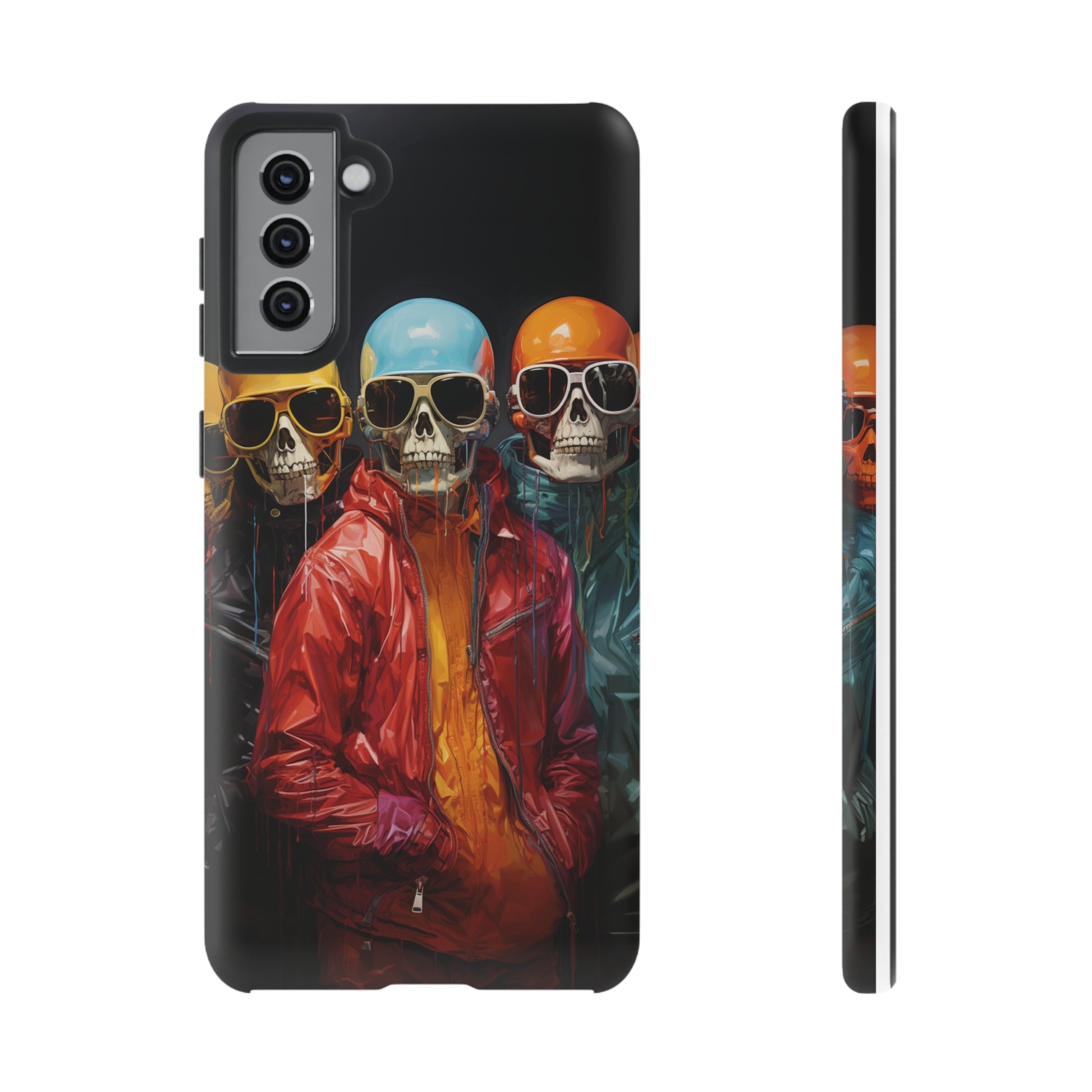 Hipster Skeletons | Halloween | Painting | Spooky | Phone Case | iPhone | Pixel | Samsung