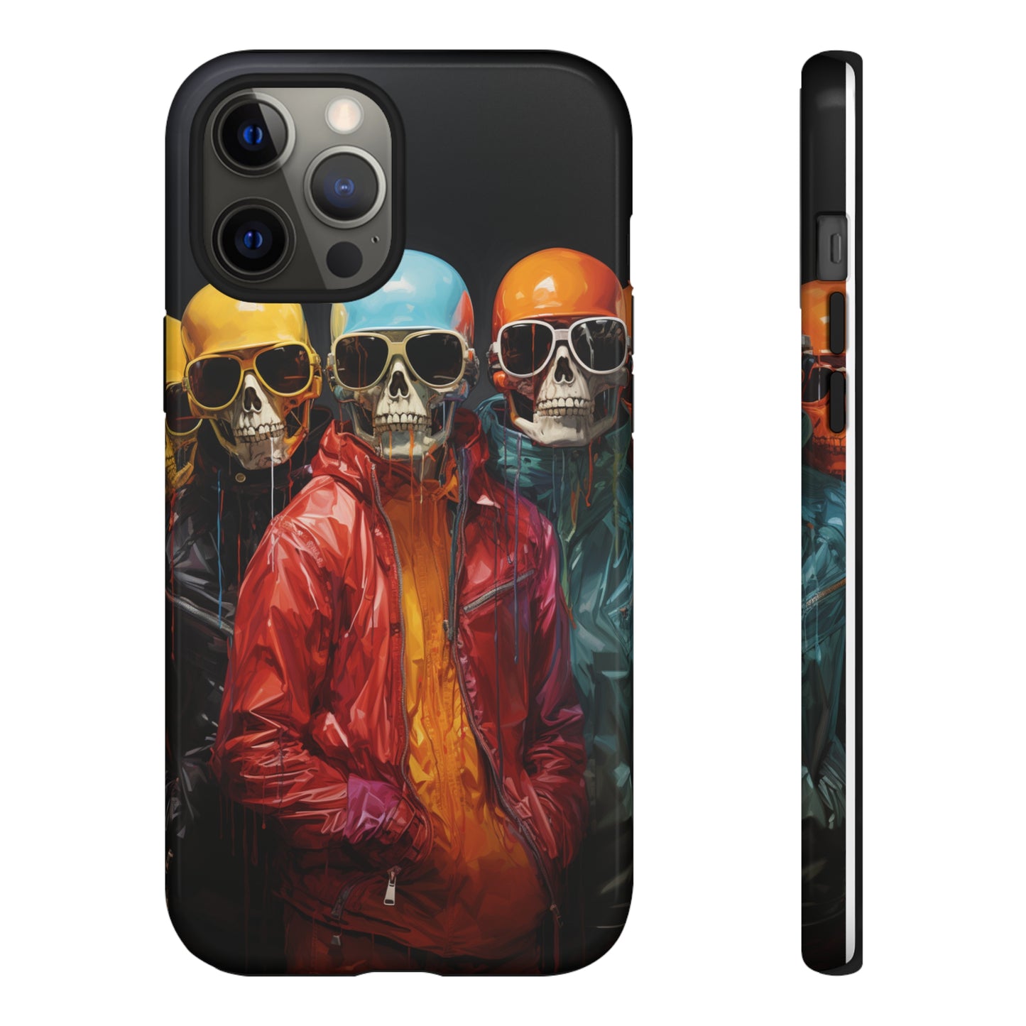 Hipster Skeletons | Halloween | Painting | Spooky | Phone Case | iPhone | Pixel | Samsung