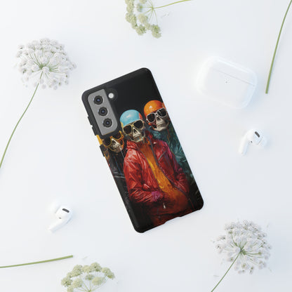 Hipster Skeletons | Halloween | Painting | Spooky | Phone Case | iPhone | Pixel | Samsung