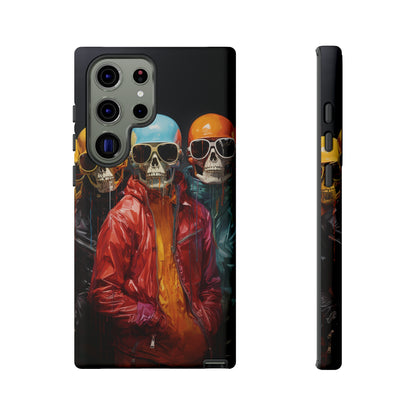 Hipster Skeletons | Halloween | Painting | Spooky | Phone Case | iPhone | Pixel | Samsung