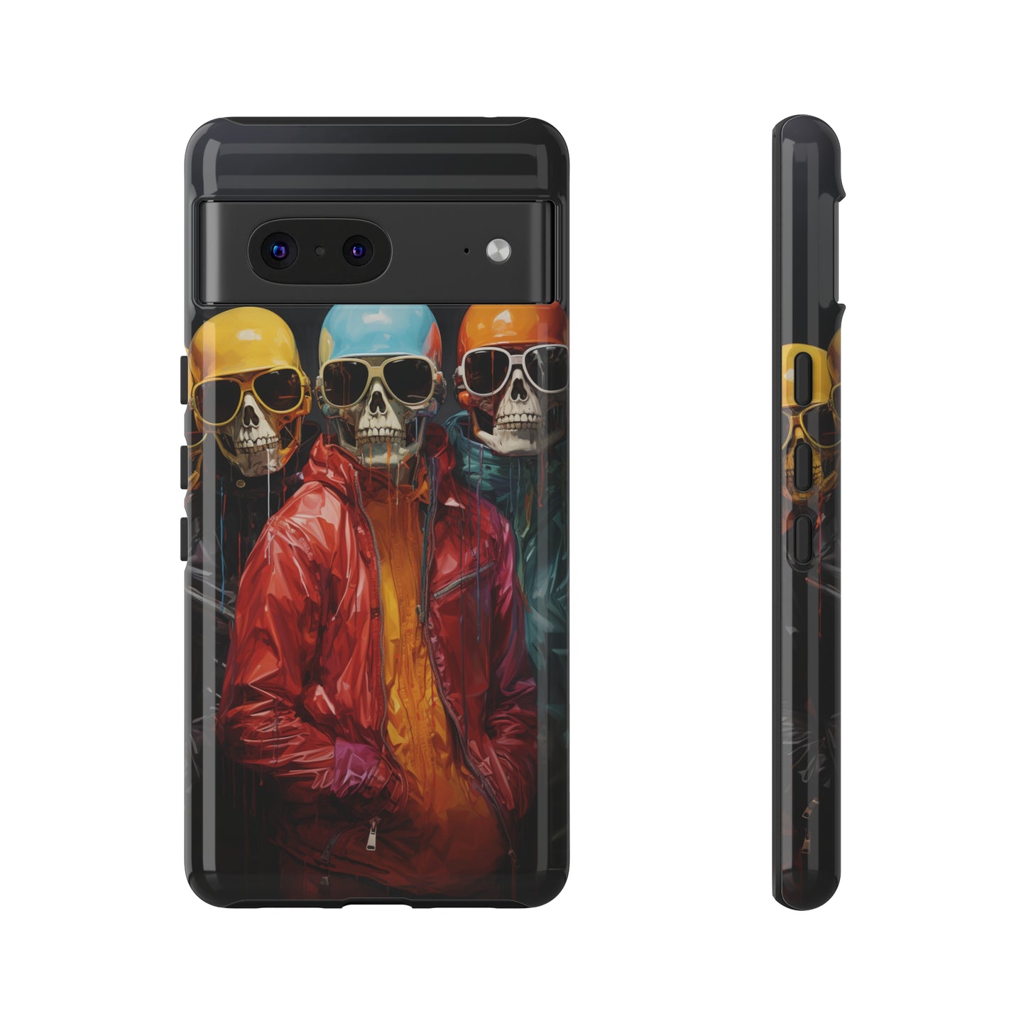 Hipster Skeletons | Halloween | Painting | Spooky | Phone Case | iPhone | Pixel | Samsung