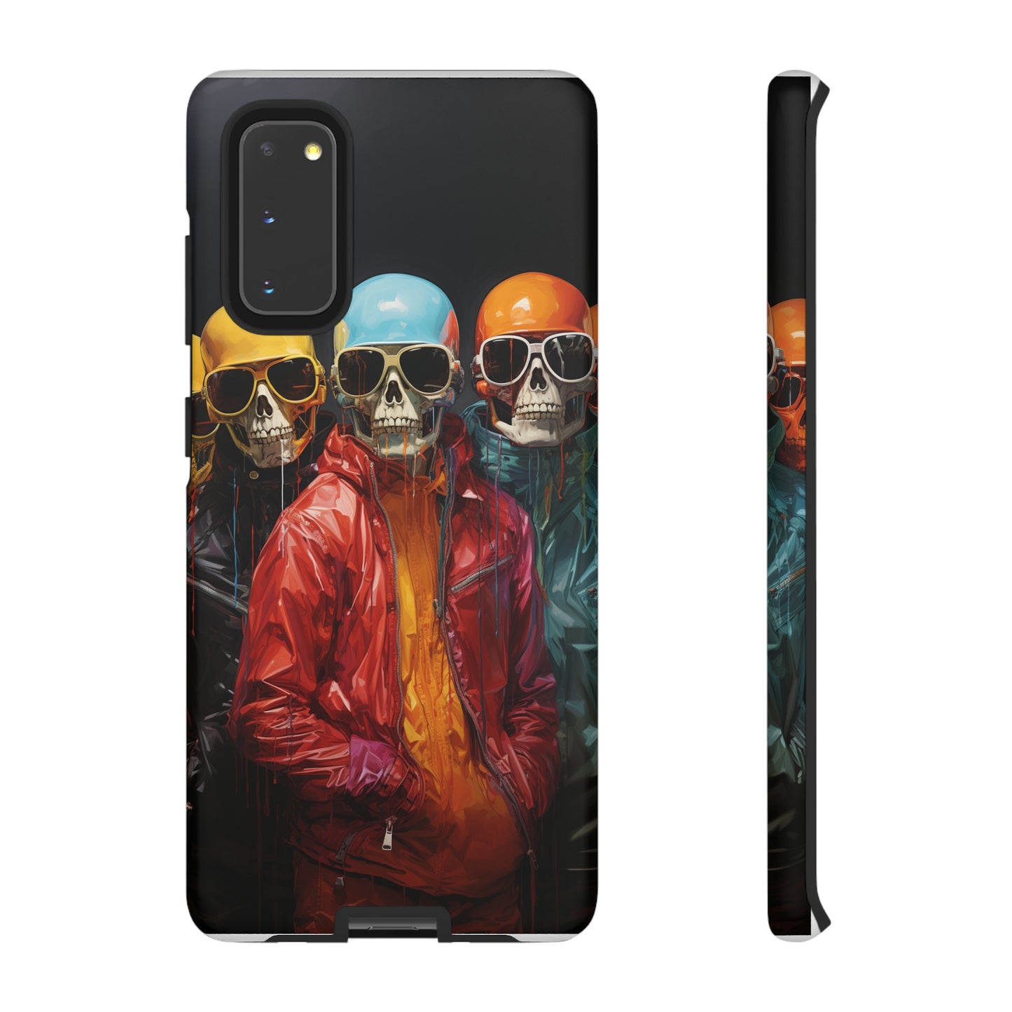 Hipster Skeletons | Halloween | Painting | Spooky | Phone Case | iPhone | Pixel | Samsung