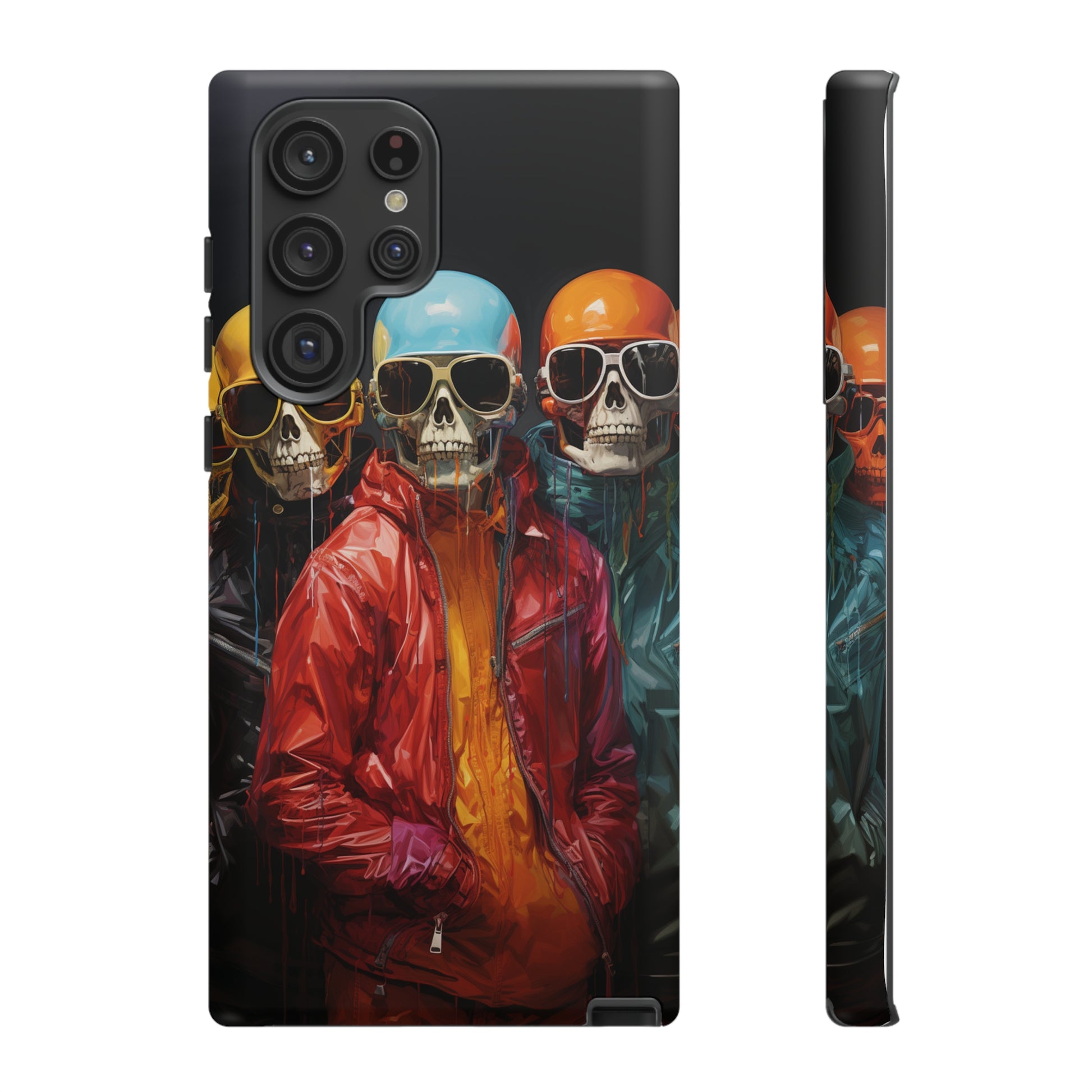 Hipster Skeletons | Halloween | Painting | Spooky | Phone Case | iPhone | Pixel | Samsung