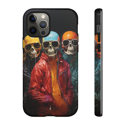 Hipster Skeletons | Halloween | Painting | Spooky | Phone Case | iPhone | Pixel | Samsung