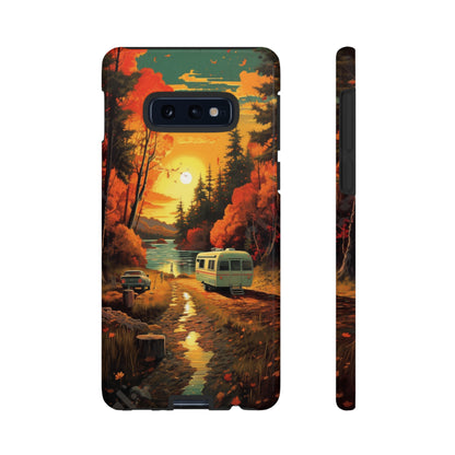 Wisconsin Landscape Retro Phone Case for iPhone 14 Pro Max 13 12 11 Se 2022 Xr Fits Samsung S23 Ultra S22 S21 A54 A14 And Pixel Xl 7 6a 5