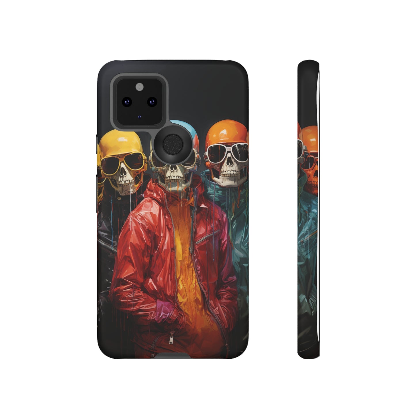 Hipster Skeletons | Halloween | Painting | Spooky | Phone Case | iPhone | Pixel | Samsung