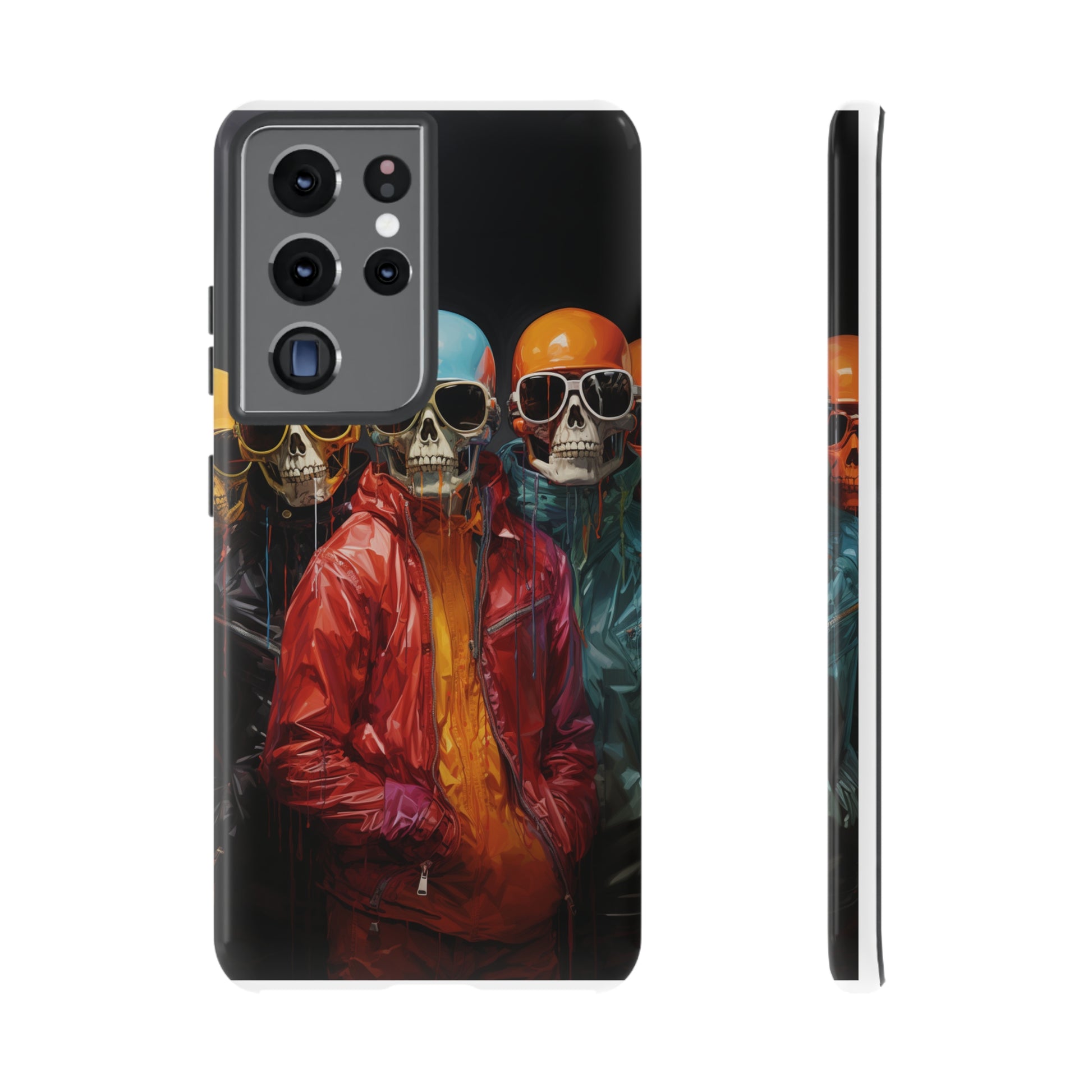 Hipster Skeletons | Halloween | Painting | Spooky | Phone Case | iPhone | Pixel | Samsung