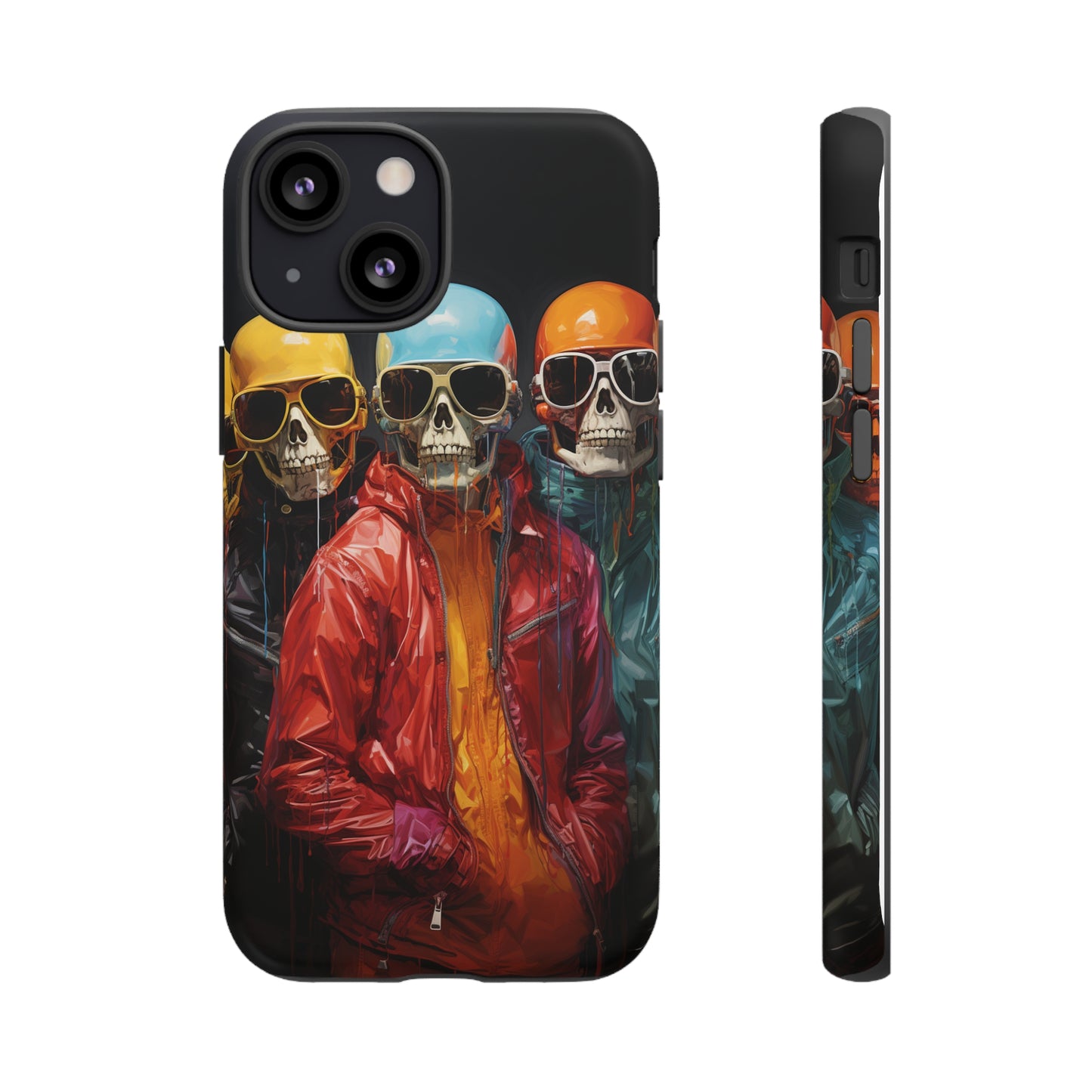 Hipster Skeletons | Halloween | Painting | Spooky | Phone Case | iPhone | Pixel | Samsung