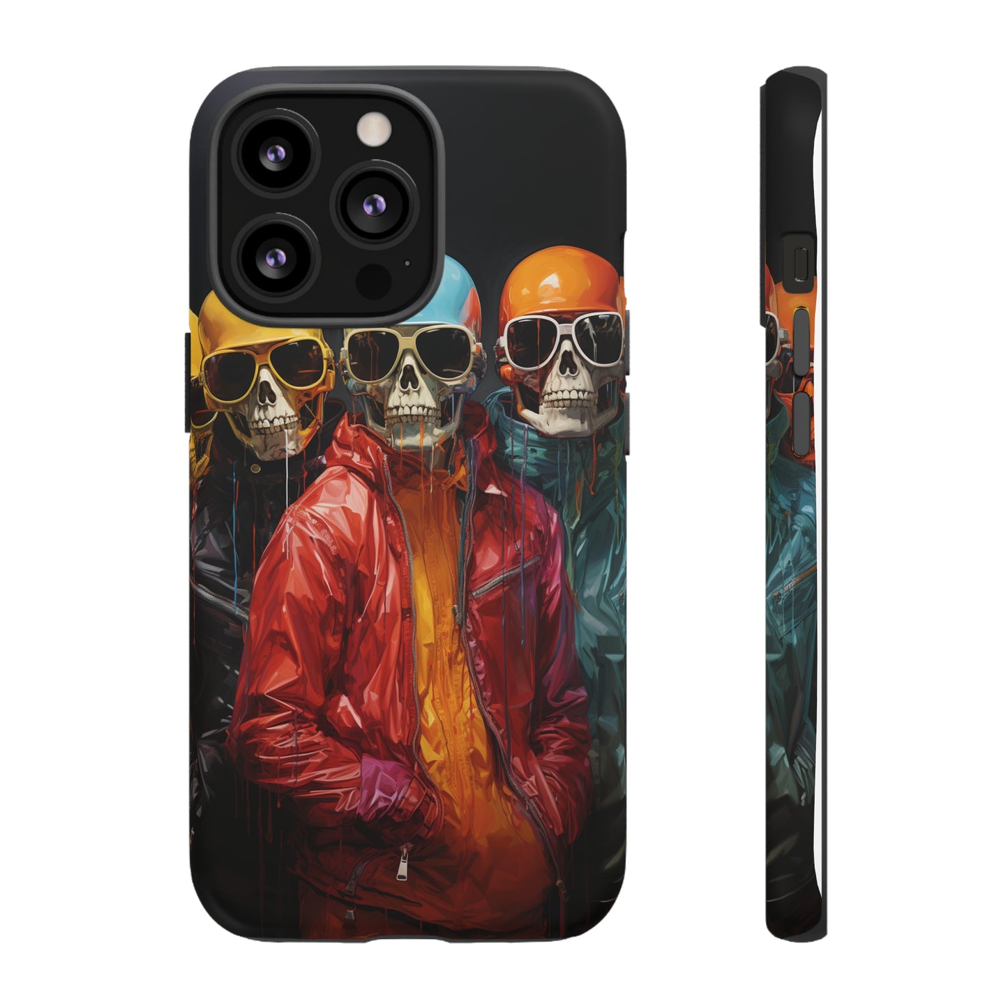 Hipster Skeletons | Halloween | Painting | Spooky | Phone Case | iPhone | Pixel | Samsung