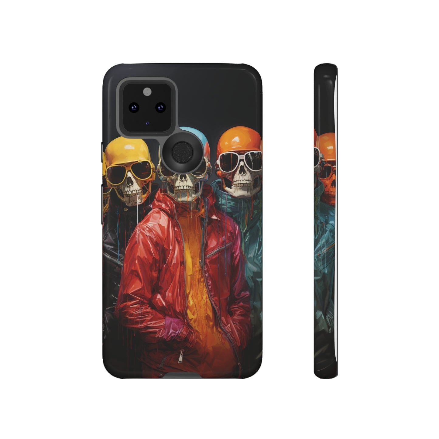 Hipster Skeletons | Halloween | Painting | Spooky | Phone Case | iPhone | Pixel | Samsung