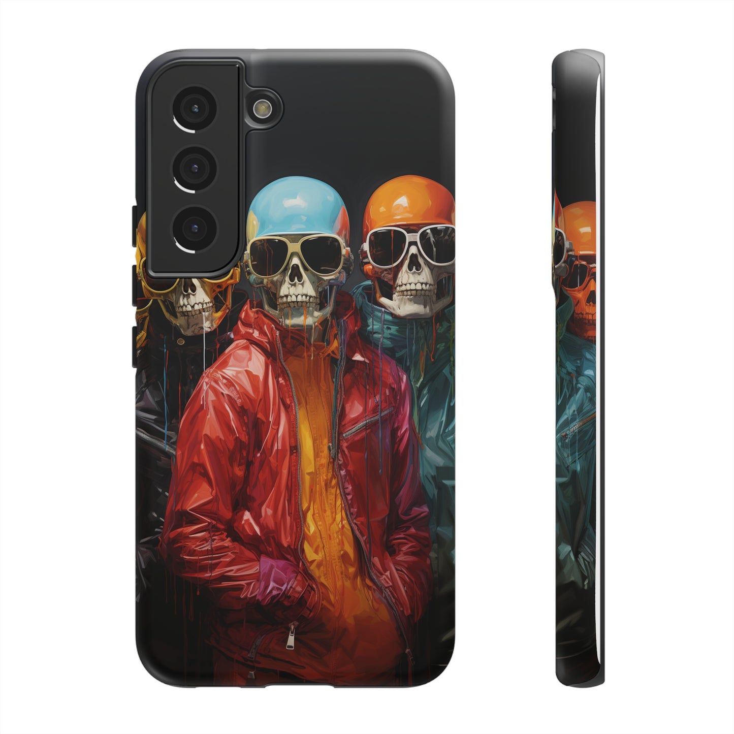 Hipster Skeletons | Halloween | Painting | Spooky | Phone Case | iPhone | Pixel | Samsung