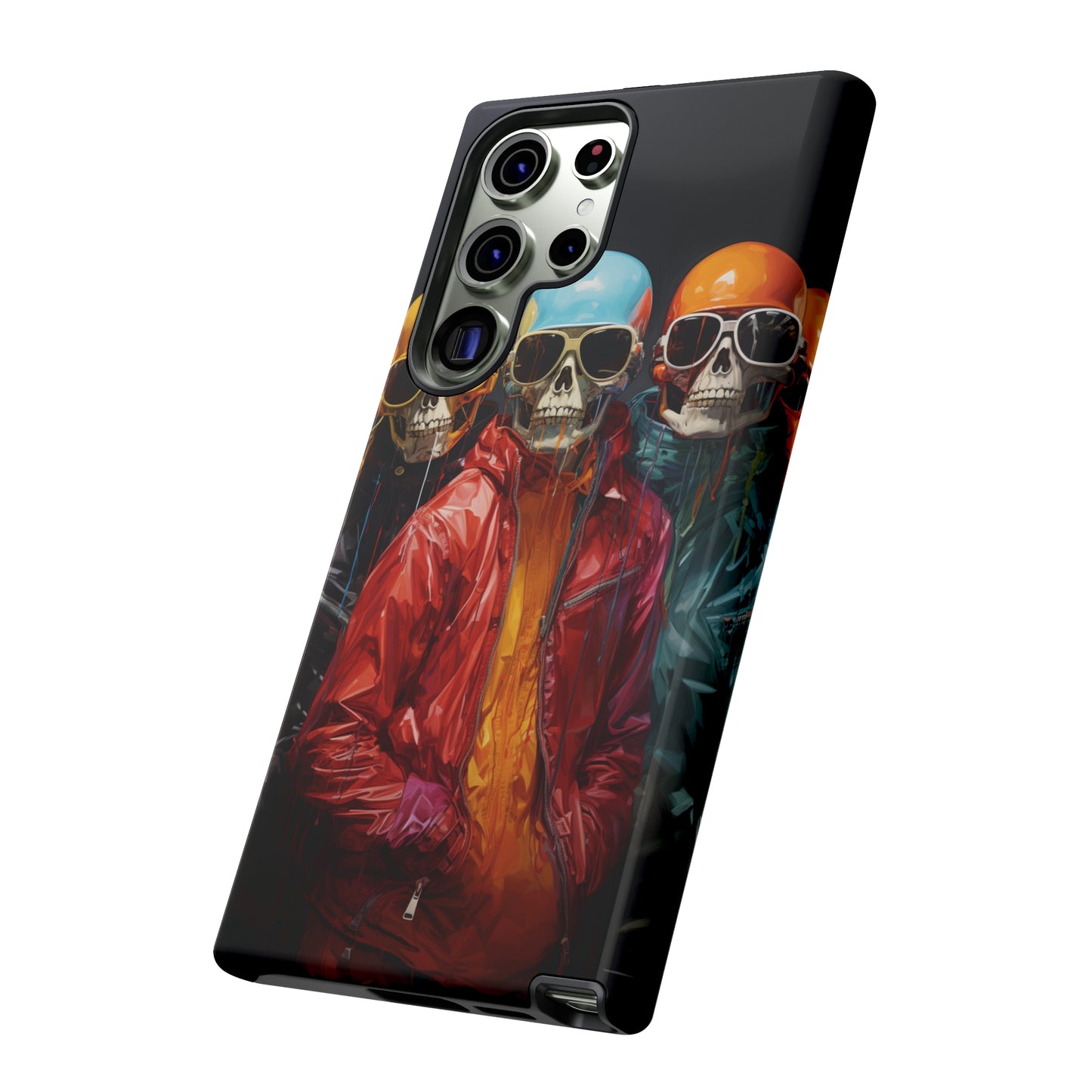 Hipster Skeletons | Halloween | Painting | Spooky | Phone Case | iPhone | Pixel | Samsung