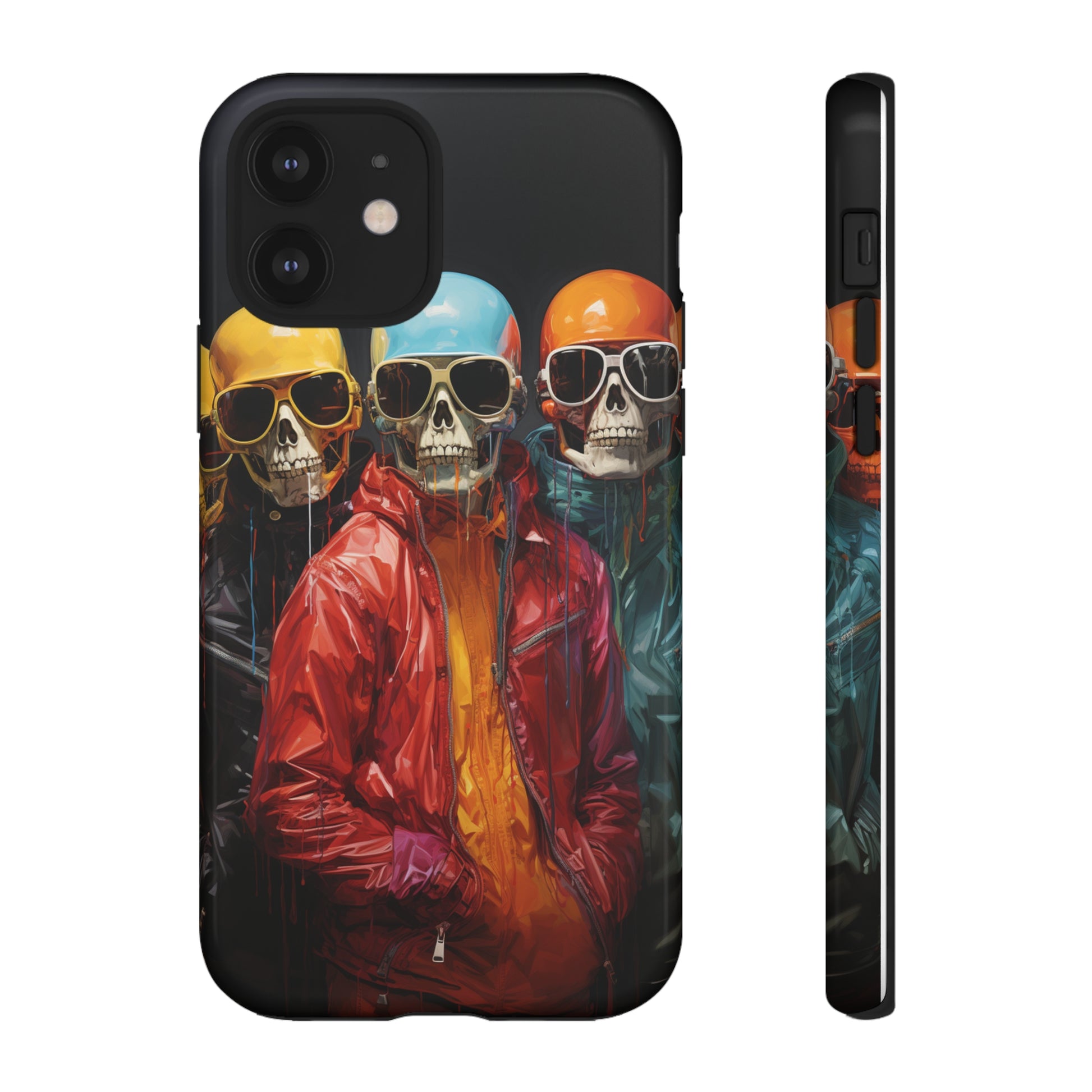 Hipster Skeletons | Halloween | Painting | Spooky | Phone Case | iPhone | Pixel | Samsung