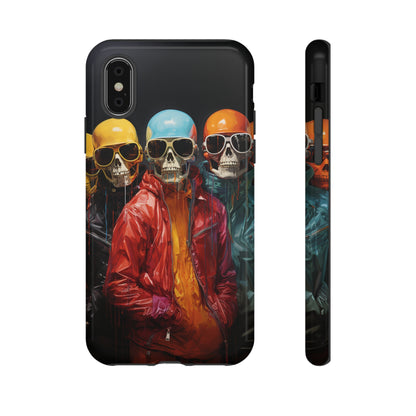 Hipster Skeletons | Halloween | Painting | Spooky | Phone Case | iPhone | Pixel | Samsung