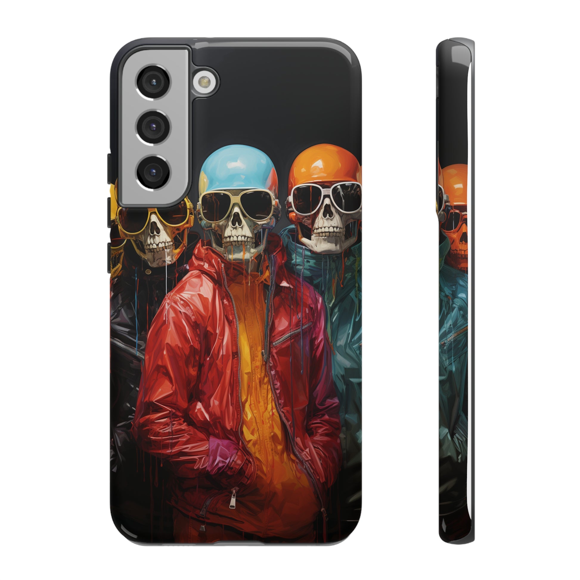 Hipster Skeletons | Halloween | Painting | Spooky | Phone Case | iPhone | Pixel | Samsung