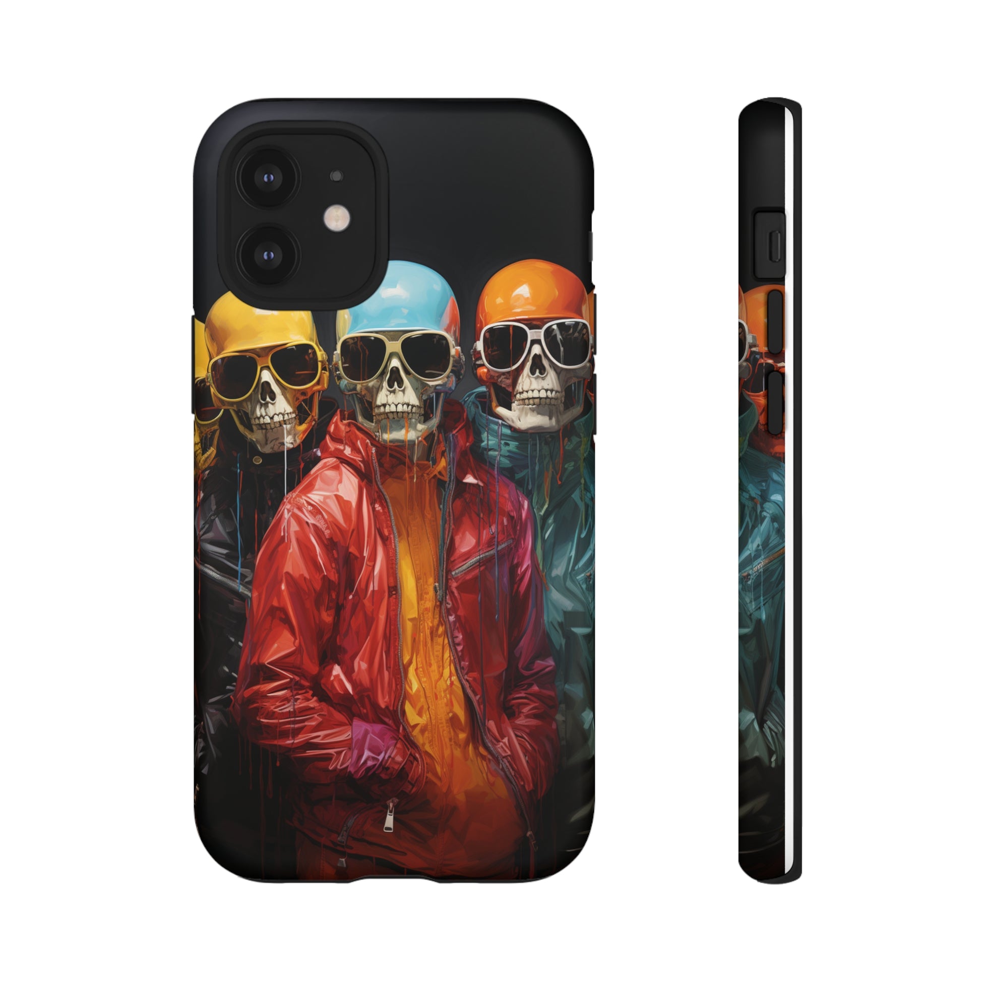 Hipster Skeletons | Halloween | Painting | Spooky | Phone Case | iPhone | Pixel | Samsung