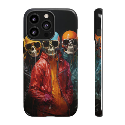 Hipster Skeletons | Halloween | Painting | Spooky | Phone Case | iPhone | Pixel | Samsung