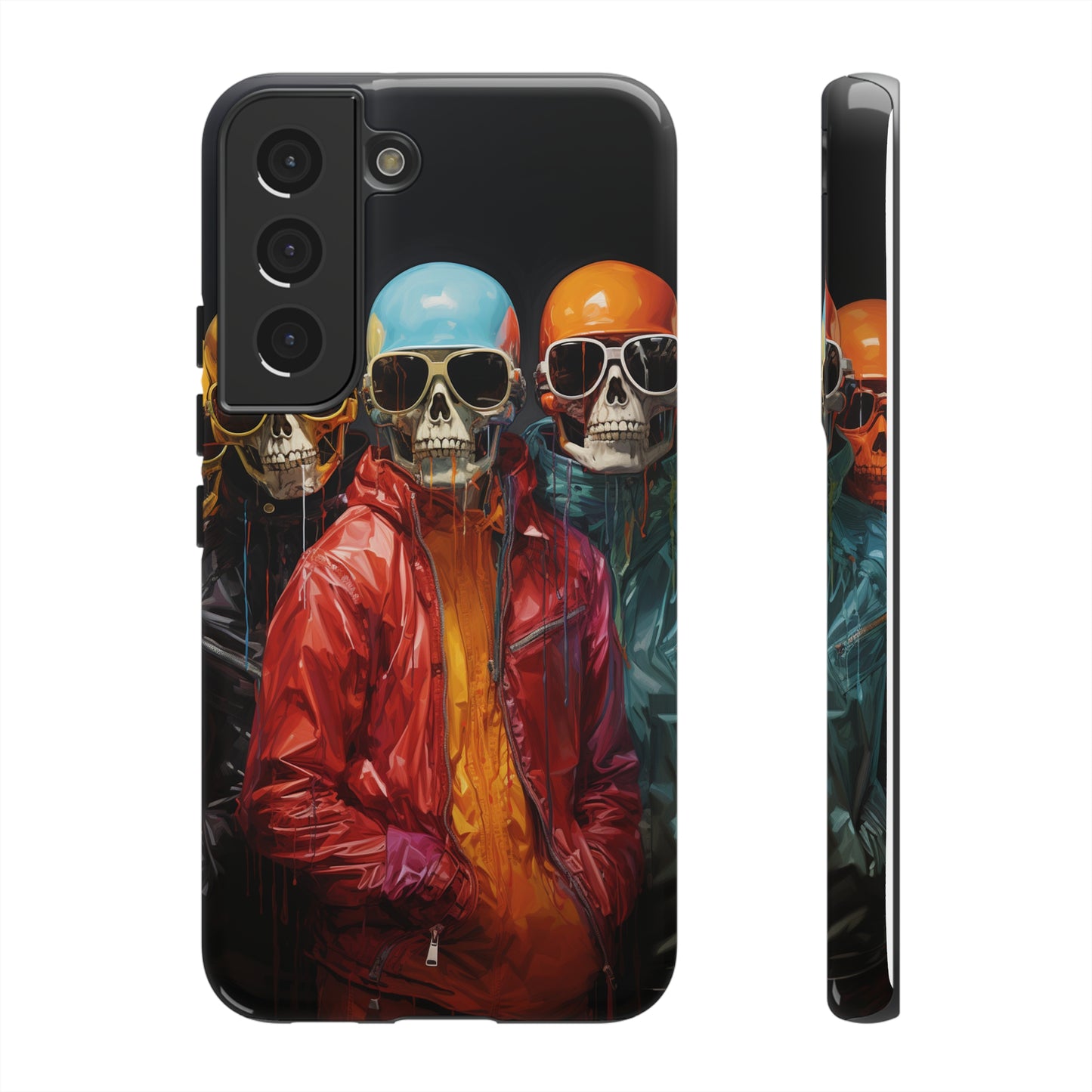 Hipster Skeletons | Halloween | Painting | Spooky | Phone Case | iPhone | Pixel | Samsung