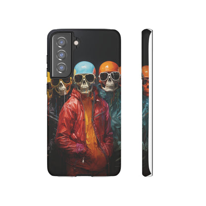 Hipster Skeletons | Halloween | Painting | Spooky | Phone Case | iPhone | Pixel | Samsung