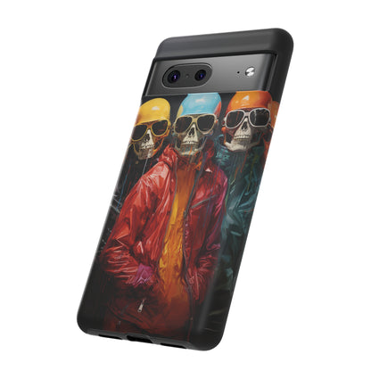 Hipster Skeletons | Halloween | Painting | Spooky | Phone Case | iPhone | Pixel | Samsung