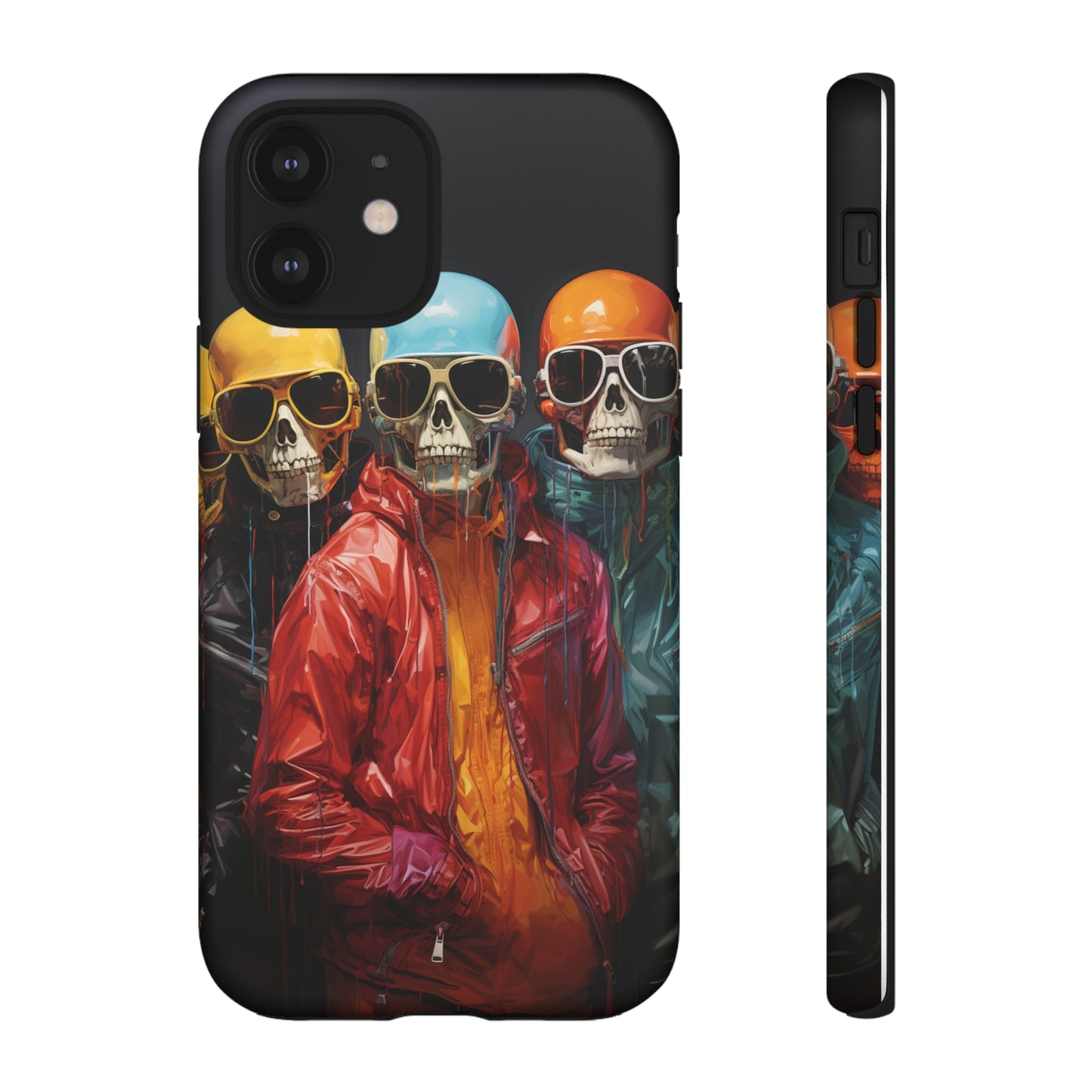 Hipster Skeletons | Halloween | Painting | Spooky | Phone Case | iPhone | Pixel | Samsung