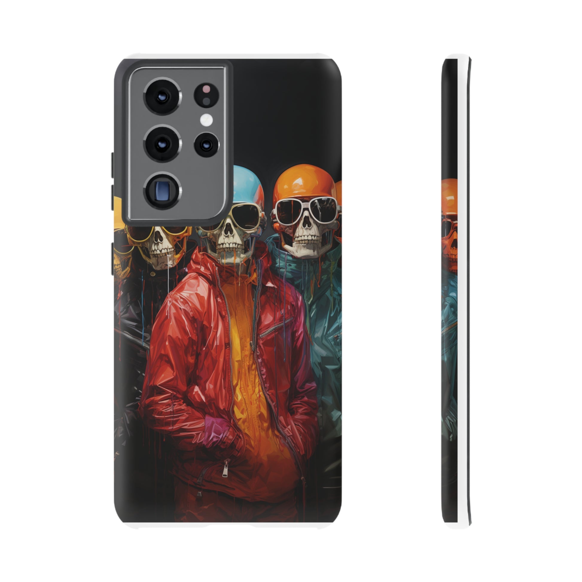 Hipster Skeletons | Halloween | Painting | Spooky | Phone Case | iPhone | Pixel | Samsung