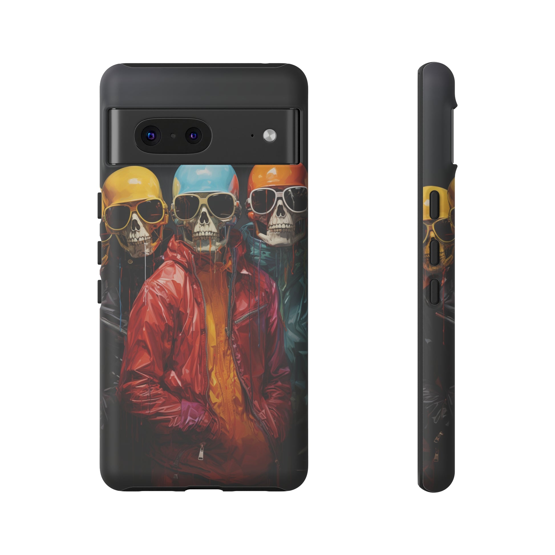 Hipster Skeletons | Halloween | Painting | Spooky | Phone Case | iPhone | Pixel | Samsung