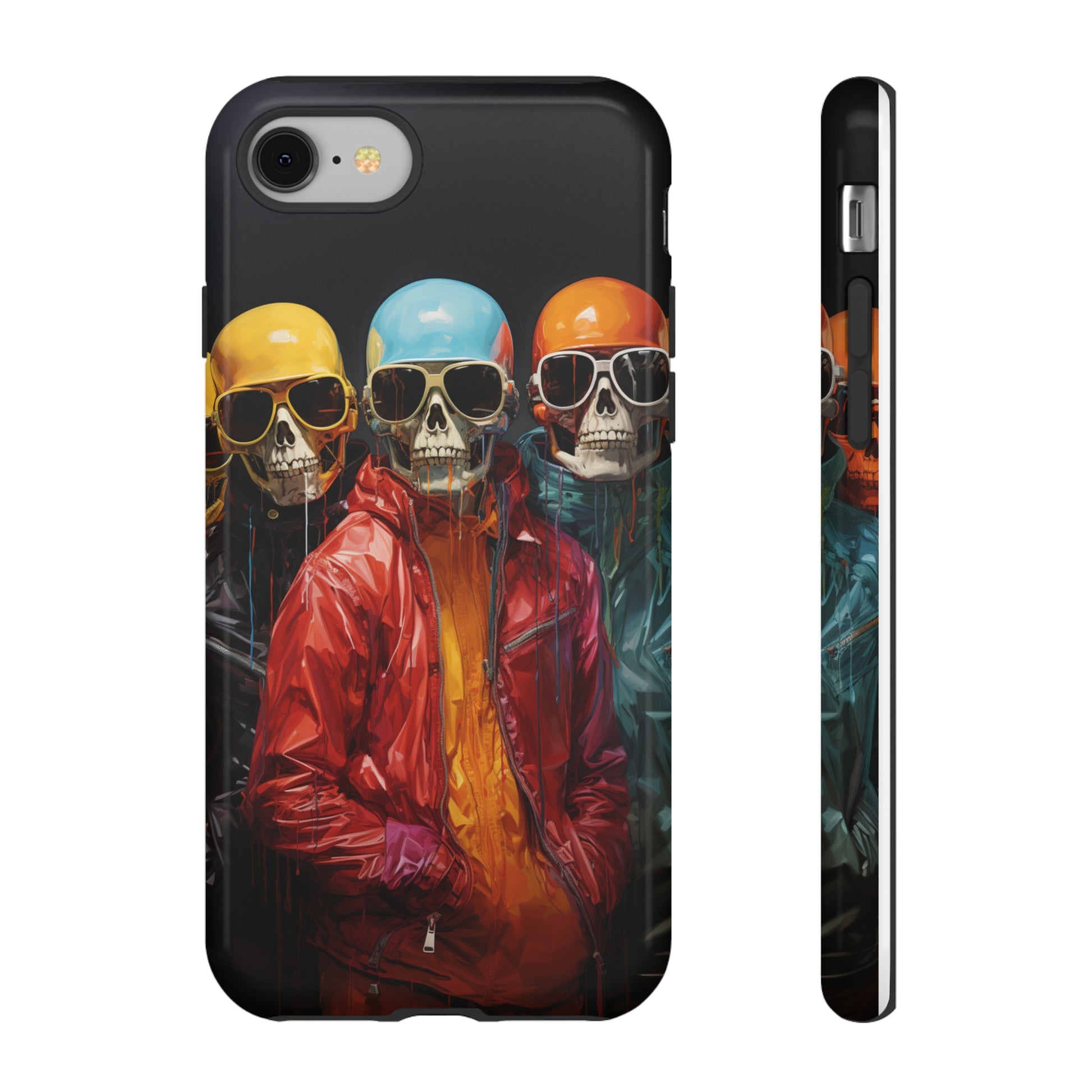 Hipster Skeletons | Halloween | Painting | Spooky | Phone Case | iPhone | Pixel | Samsung