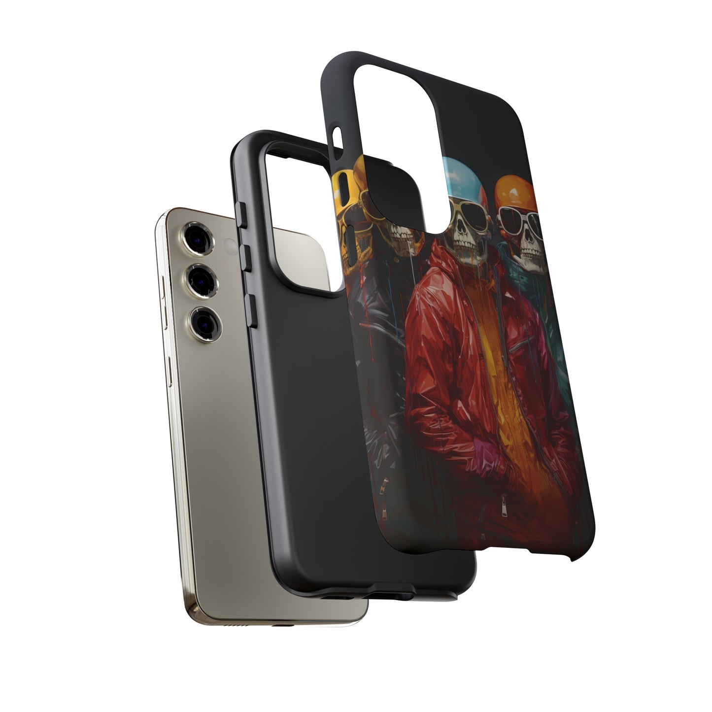 Hipster Skeletons | Halloween | Painting | Spooky | Phone Case | iPhone | Pixel | Samsung