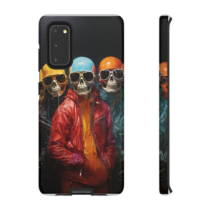 Hipster Skeletons | Halloween | Painting | Spooky | Phone Case | iPhone | Pixel | Samsung