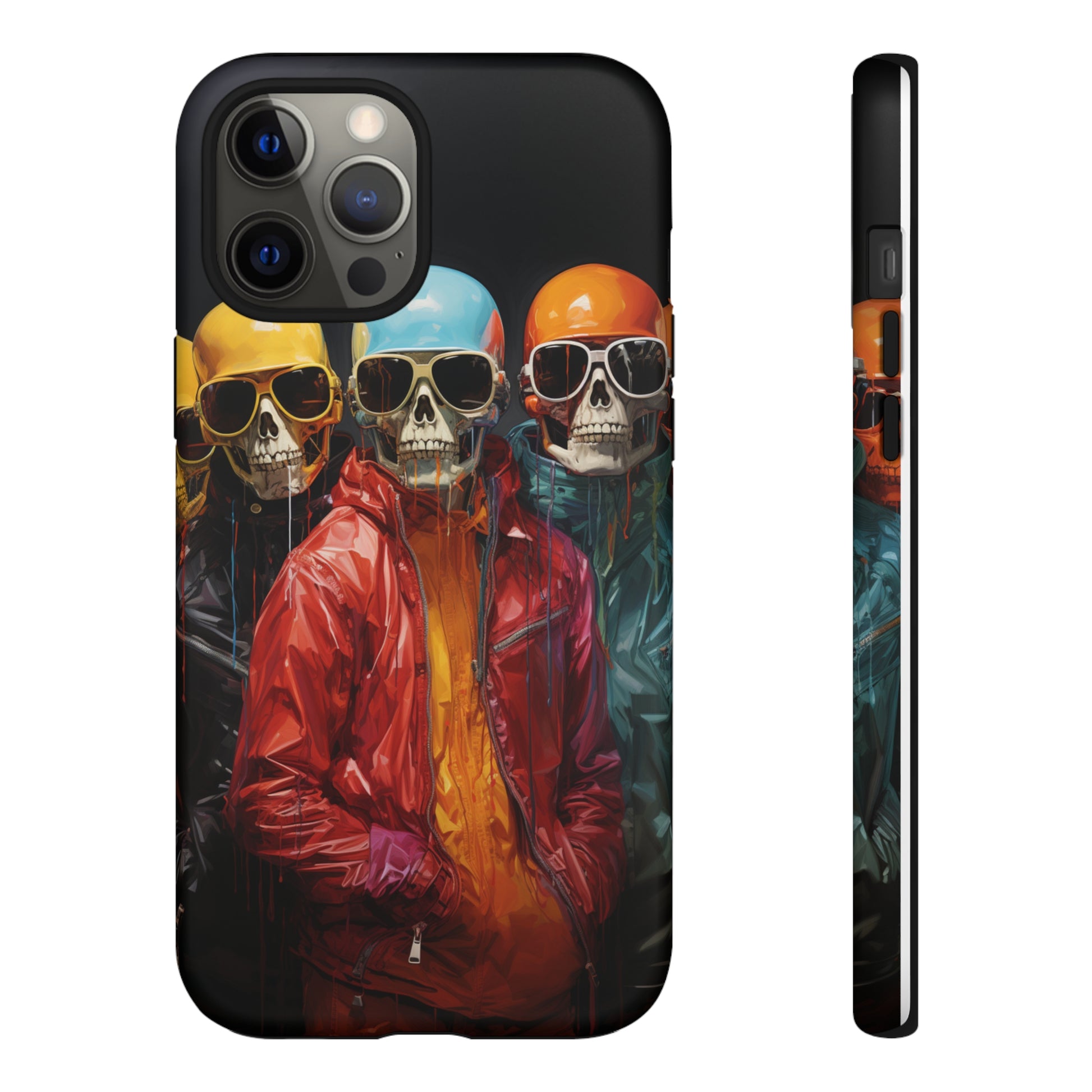 Hipster Skeletons | Halloween | Painting | Spooky | Phone Case | iPhone | Pixel | Samsung