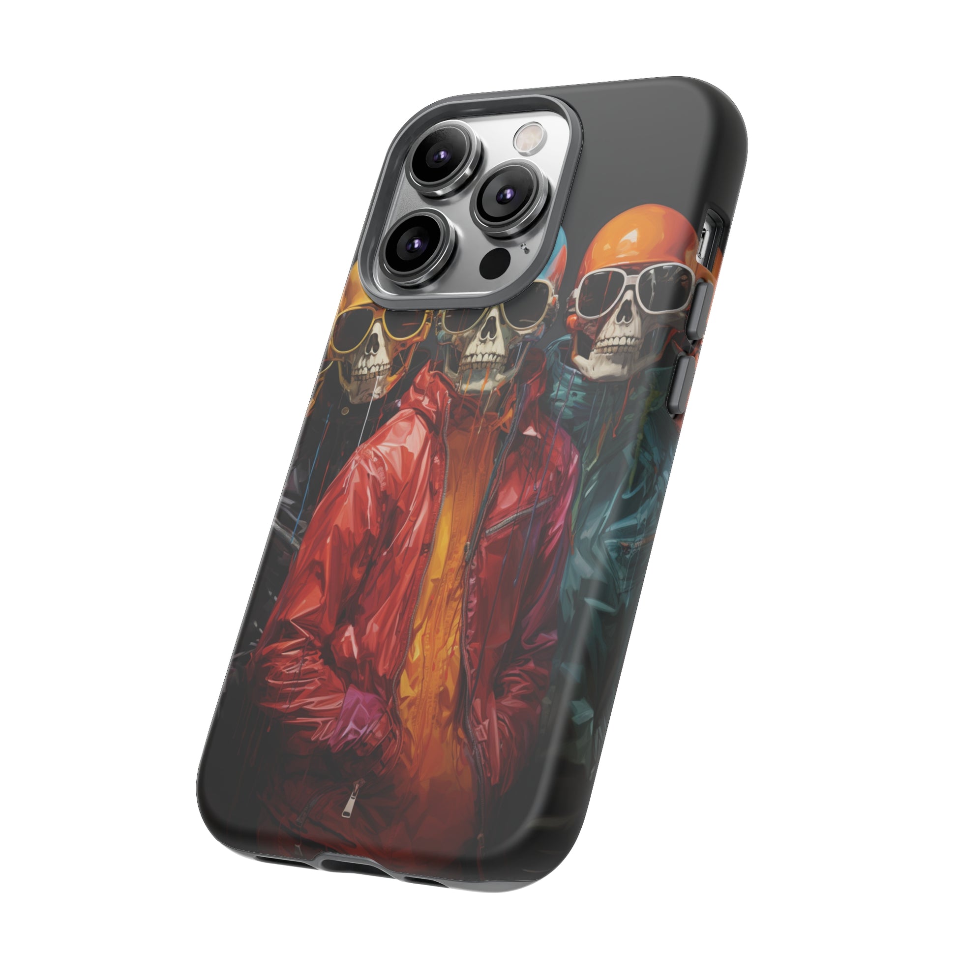 Hipster Skeletons | Halloween | Painting | Spooky | Phone Case | iPhone | Pixel | Samsung