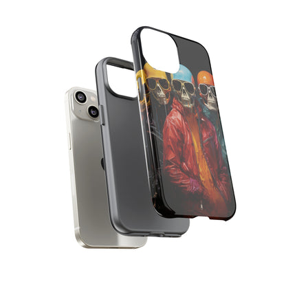 Hipster Skeletons | Halloween | Painting | Spooky | Phone Case | iPhone | Pixel | Samsung