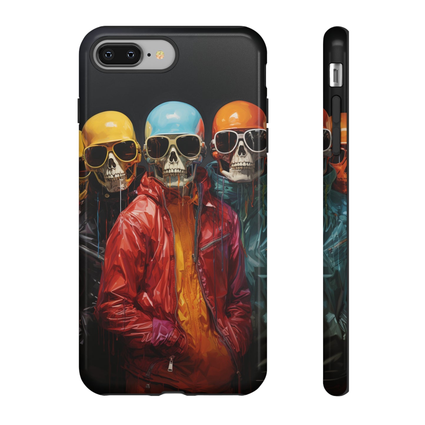 Hipster Skeletons | Halloween | Painting | Spooky | Phone Case | iPhone | Pixel | Samsung